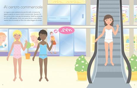 Lo shopping. Con adesivi. Ediz. a colori - Fiona Watt - 4