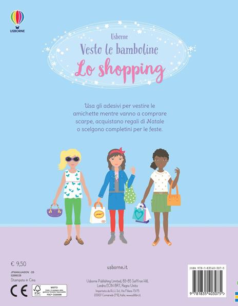 Lo shopping. Con adesivi. Ediz. a colori - Fiona Watt - 6