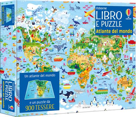 Atlante del mondo. Ediz. illustrata. Con puzzle - Sam Smith - copertina