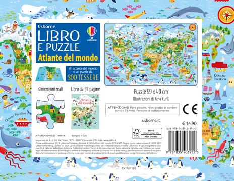 Atlante del mondo. Ediz. illustrata. Con puzzle - Sam Smith - 3