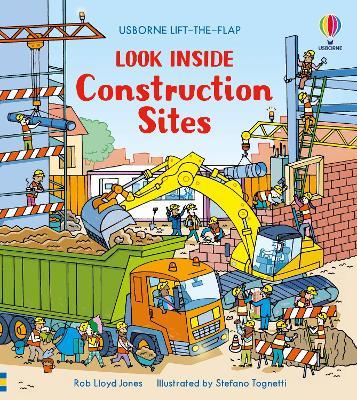 Look Inside Construction Sites - Rob Lloyd Jones - cover
