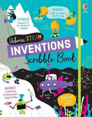 Inventions Scribble Book - Usborne - cover