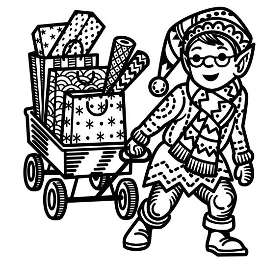 Calendario dell'Avvento. Coloro per magia. Con pennellino - Abigail Wheatley - 2