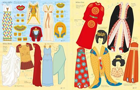La moda del passato. Con adesivi - Louie Stowell,Lucy Bowman - 4