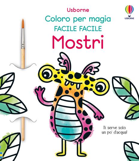 Mostri. Con pennello - Abigail Wheatley - copertina