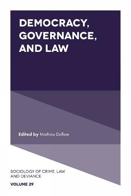 Democracy, Governance, and Law - cover