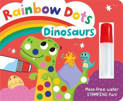 Rainbow Dots Dinosaurs - Holly Hall - cover