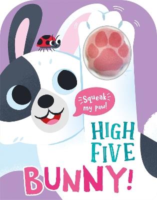 High Five Bunny! A count-and-squeak book. - Robin Baines - cover