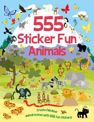 555 Sticker Fun - Animals - Susan Mayes - cover