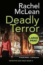 Deadly Terror (Large Print)