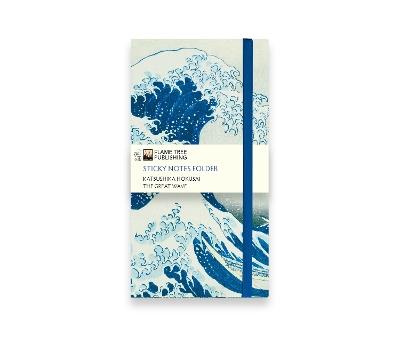 Katsushika Hokusai: The Great Wave Flame Tree Sticky Notes Folder - cover