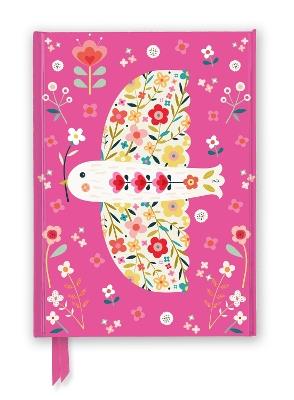 Bee Brown: Pink Floral Dove (Foiled Journal) - cover