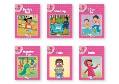 Jolly Phonics Pink Readers General Fiction: in Precursive Letters (British English Edition) - Sara Wernham - cover