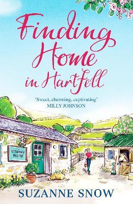 Finding Home in Hartfell: A heartwarming and page-turning vet romance - Suzanne Snow - cover