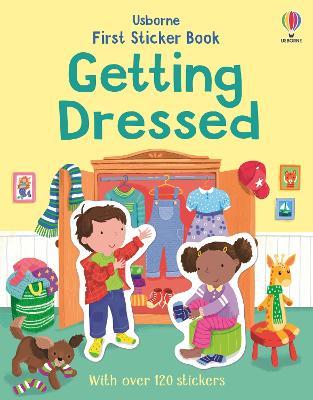First Sticker Book Getting Dressed - Jessica Greenwell - cover