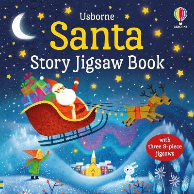 Santa Story Jigsaw Book - Sam Taplin - cover