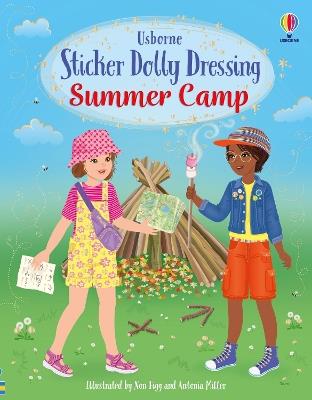 Sticker Dolly Dressing Summer Camp - Fiona Watt - cover