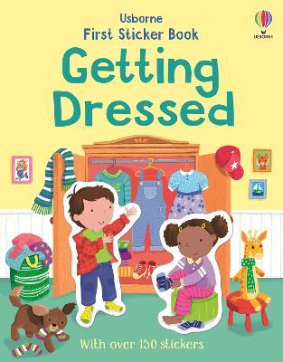 First Sticker Book Getting Dressed - Jessica Greenwell - cover