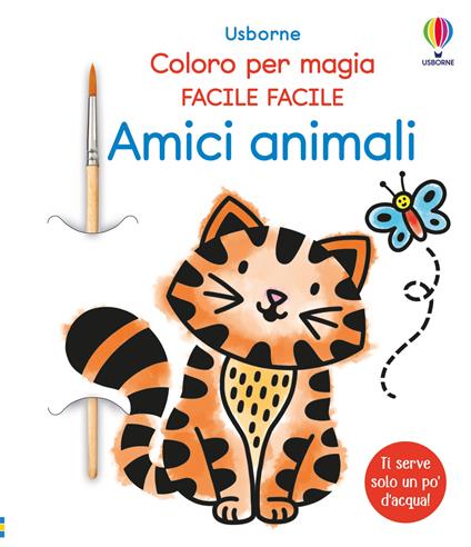 Amici animali. Ediz. illustrata. Con pennello - Abigail Wheatley - copertina