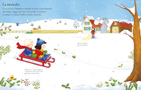 Natale in fattoria. Con adesivi. Ediz. illustrata - Kate Nolan - 2