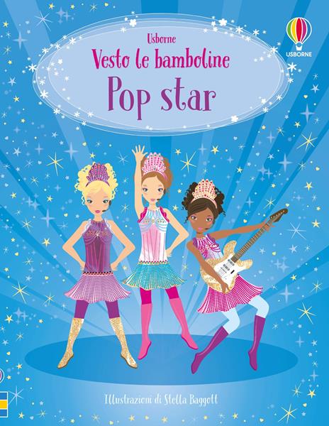 Valigetta Vesto le bamboline. Con adesivi. Ediz. a colori. Vol. 2: Danzatrici-Dive del cinema-Pop star-Feste - 2