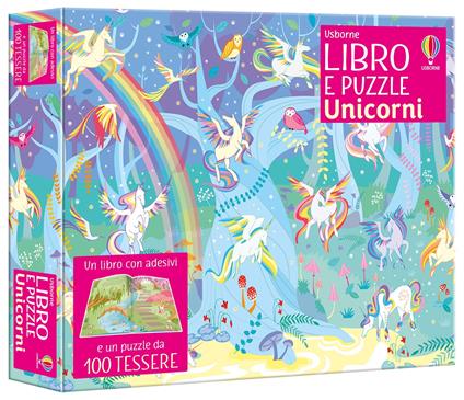 Unicorni. Con adesivi. Ediz. a colori. Con puzzle - Sam Smith - copertina