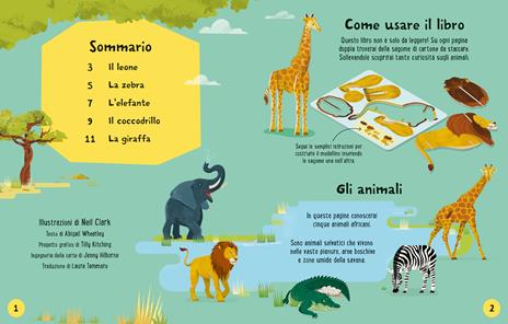 Animali della savana. Ediz. illustrata - Abigail Wheatley - 7