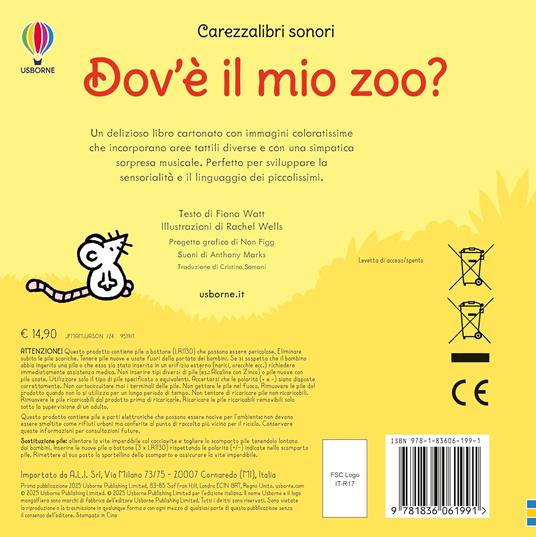 Dov'è il mio zoo? Ediz. a colori - Fiona Watt - 2