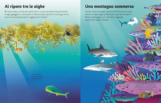 Gli oceani. Con adesivi. Ediz. a colori - Alice Beecham - 3