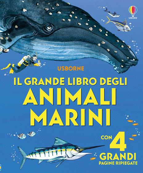 Il grande libro degli animali marini. Ediz. a colori - Minna Lacey - copertina
