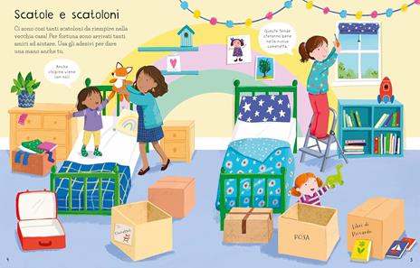 La nuova casa. Con adesivi. Ediz. a colori - Jessica Greenwell - 3