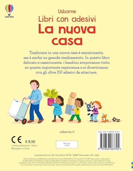 La nuova casa. Con adesivi. Ediz. a colori - Jessica Greenwell - 5