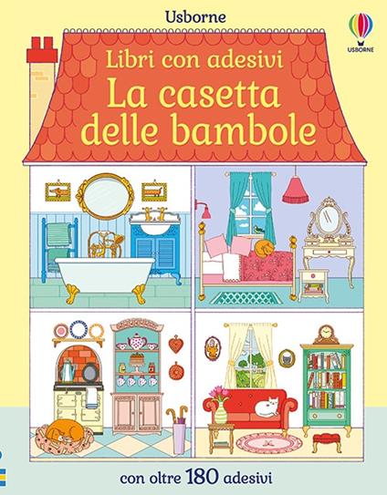 La casetta delle bambole. Con adesivi. Ediz. a colori - Abigail Wheatley - copertina