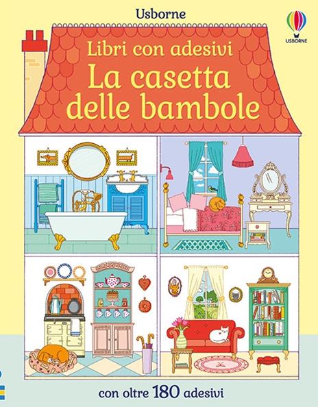 La casetta delle bambole. Con adesivi. Ediz. a colori - Abigail Wheatley - copertina