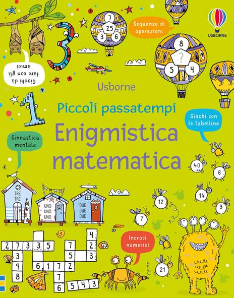 Enigmistica matematica - Philip Clarke - copertina