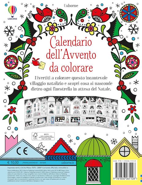 Calendario dell'Avvento da colorare. Ediz. a colori - Mary Cartwright - 3