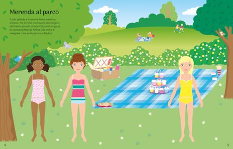 Amiche del cuore. Con adesivi. Ediz. a colori - Lucy Bowman - 5