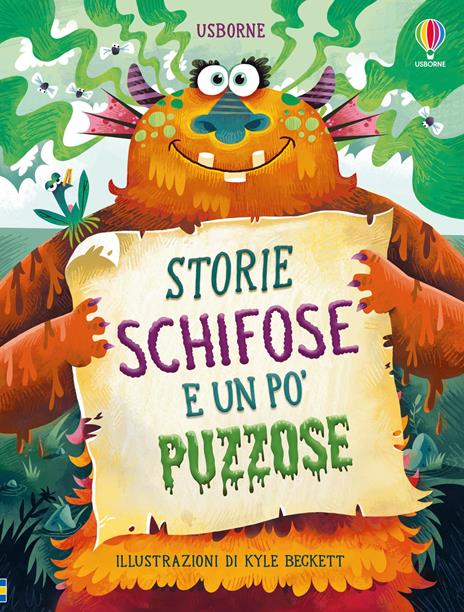 Storie schifose e un po' puzzose. Ediz. illustrata - Sam Baer - copertina