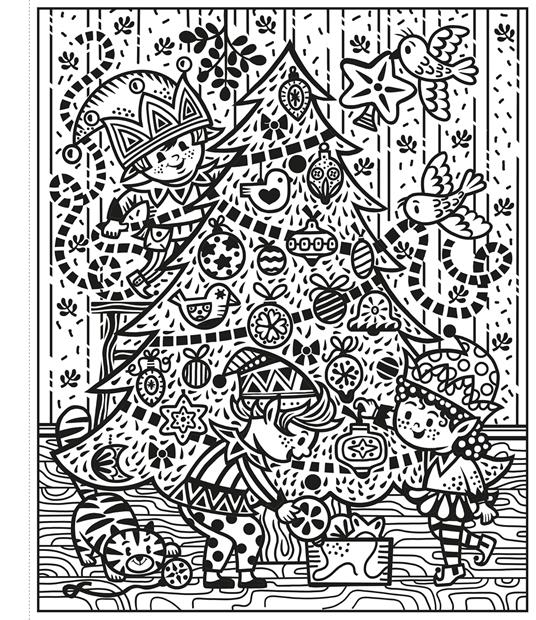 Il villaggio di Babbo Natale. Ediz. a colori. Con pennello - Abigail Wheatley - 3