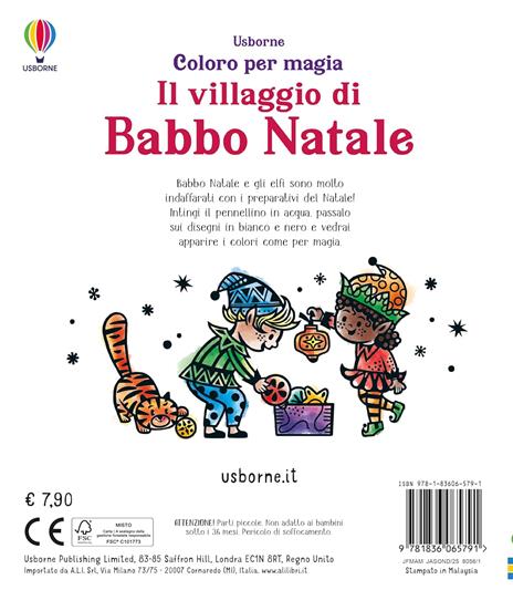 Il villaggio di Babbo Natale. Ediz. a colori. Con pennello - Abigail Wheatley - 7
