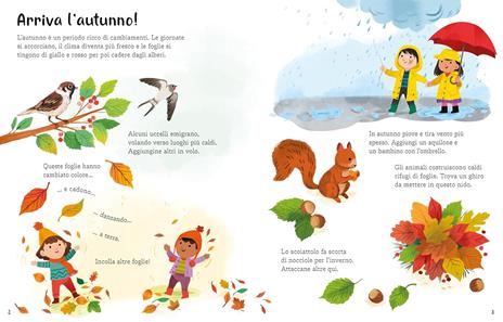 Autunno. Con adesivi. Ediz. a colori - Jessica Greenwell - 2