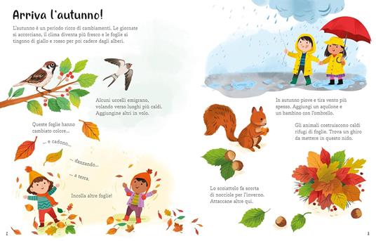 Autunno. Con adesivi. Ediz. a colori - Jessica Greenwell - 2