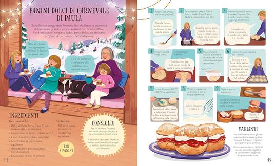 Un mondo di ricette per le feste. Tradizioni festive tavola. Ediz. a colori - Abigail Wheatley - 5