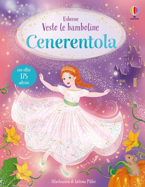Cenerentola. Con adesivi. Ediz. a colori - Fiona Watt - copertina