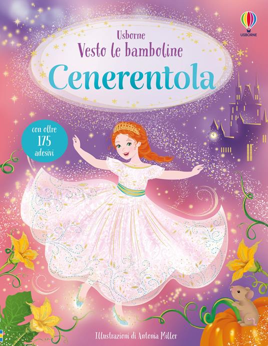Cenerentola. Con adesivi. Ediz. a colori - Fiona Watt - copertina