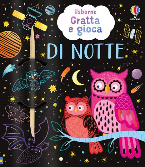 Di notte. Ediz. a colori. Con stilo di legno - Rosie Dickins - copertina