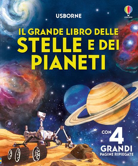 Il grande libro delle stelle e dei pianeti. Ediz. a colori - Emily Bone - copertina