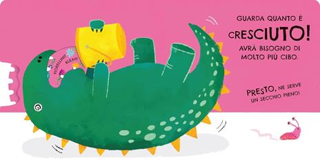 Il dinosauro mangiatutto. Ediz. a colori - Anna Milbourne - 2