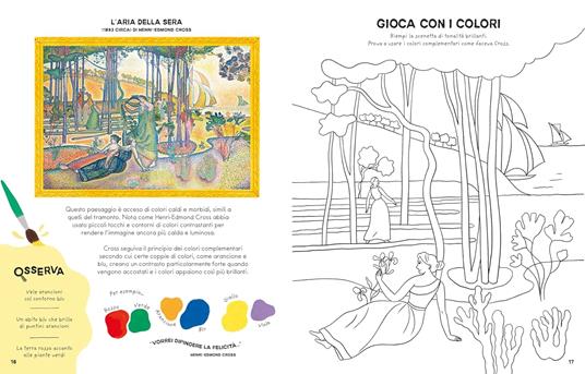 Quadri famosi da disegnare e colorare. Ediz. illustrata - Rosie Dickins - 4