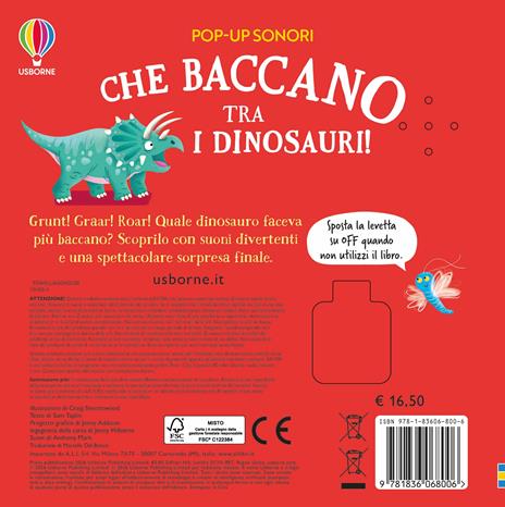 Che baccano tra i dinosauri! Ediz. a colori - Sam Taplin - 2